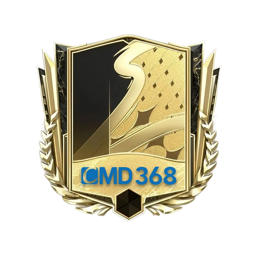 CMD368 gold sports provider emblem